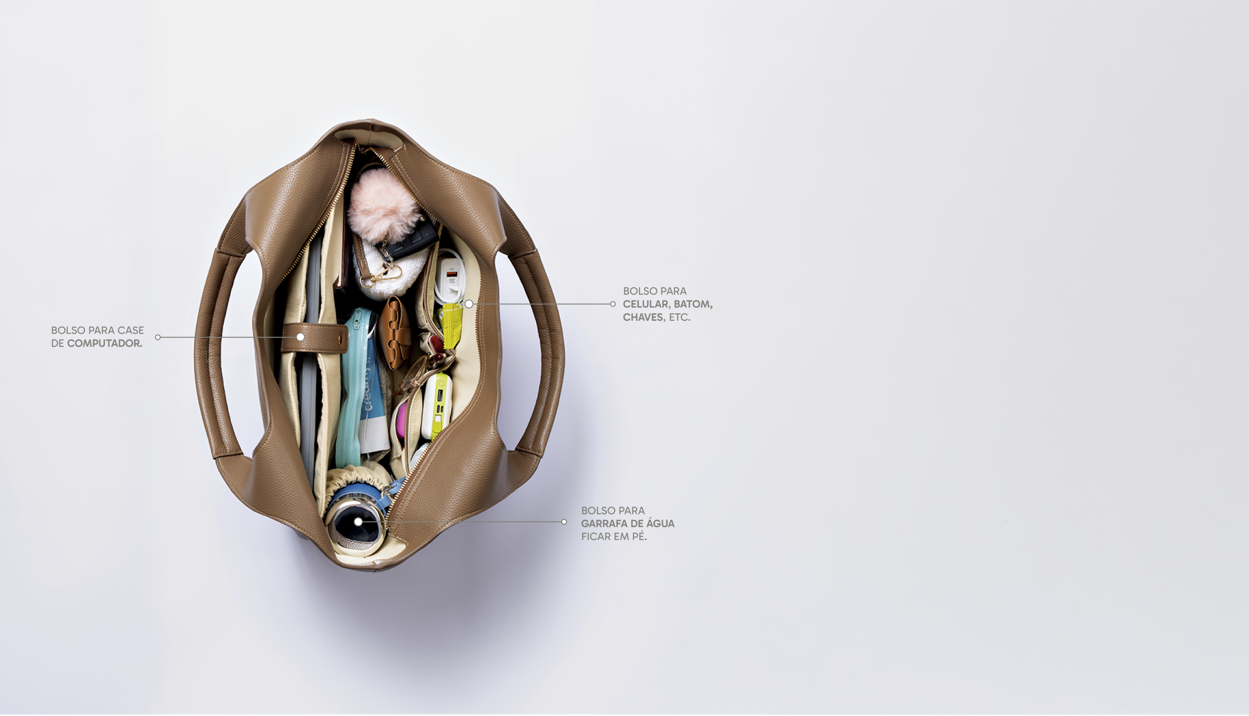 Interior da Beskow Bag